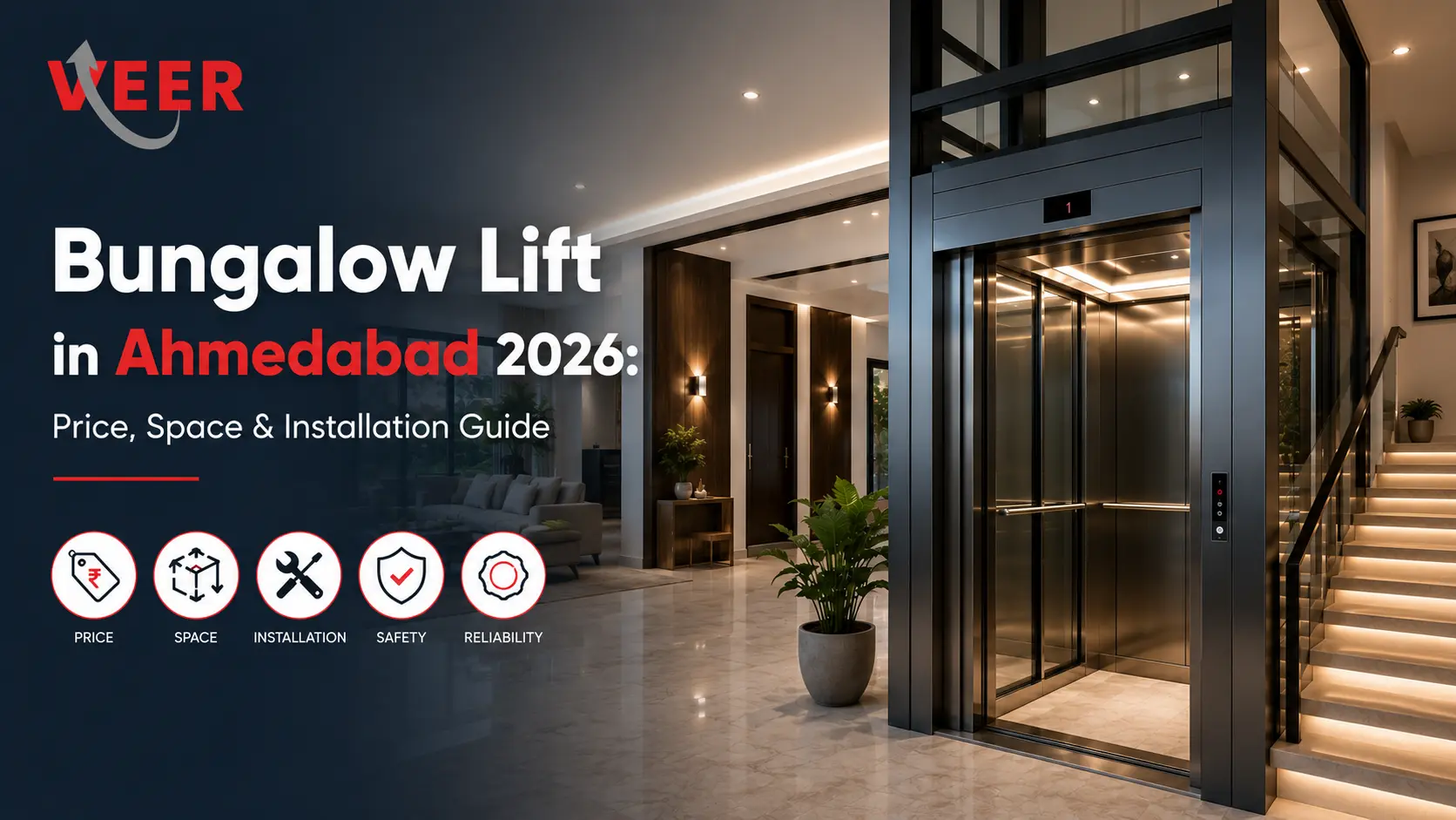 Bungalow Lift in Ahmedabad