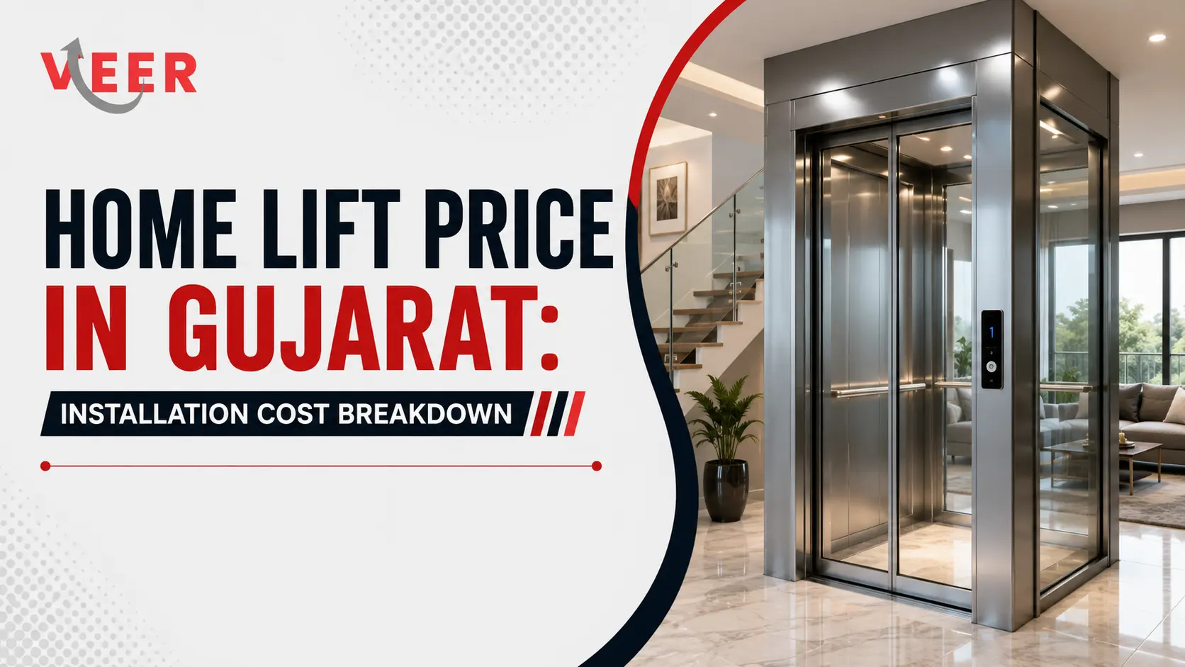 Home Lift Price in Gujarat installation cost