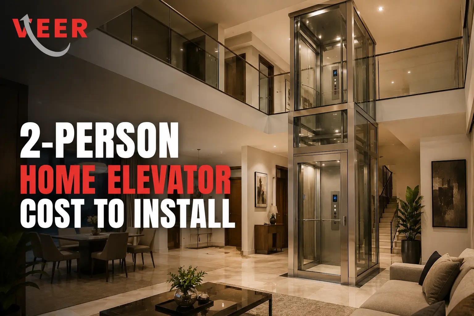 How Much Does a 2-Person Home Elevator Cost to Install